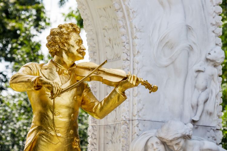 Monument Johann-Strauss à Vienne
