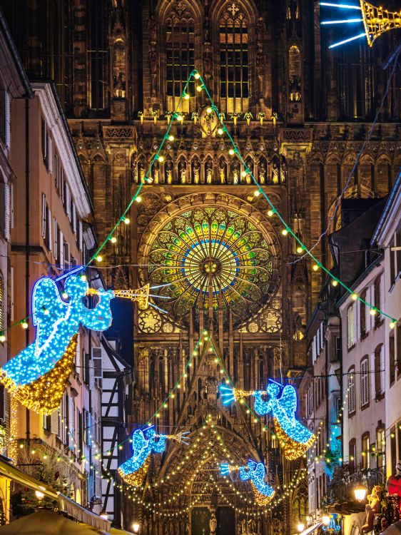 Décorations de Noël à Strasbourg
