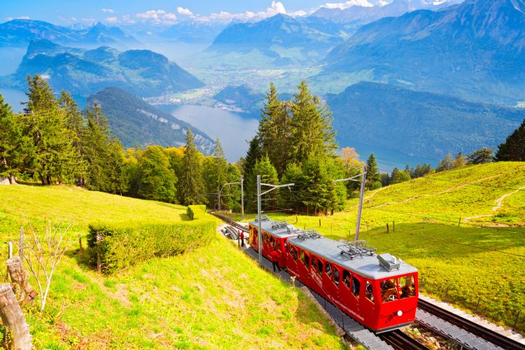 Train à crémaillère du Pilatus