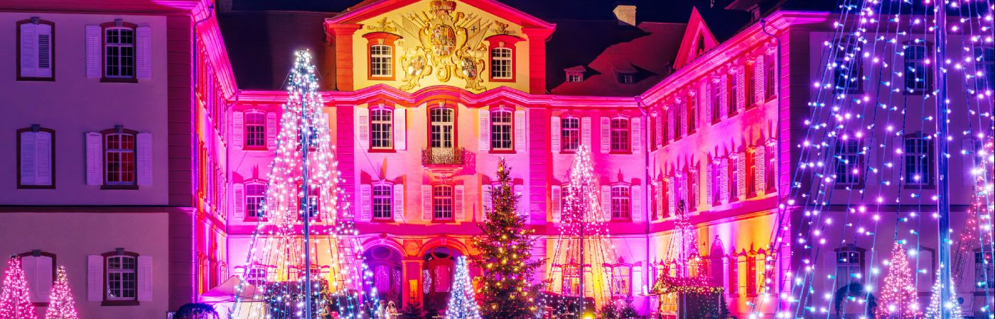 Île de Mainau à Noël