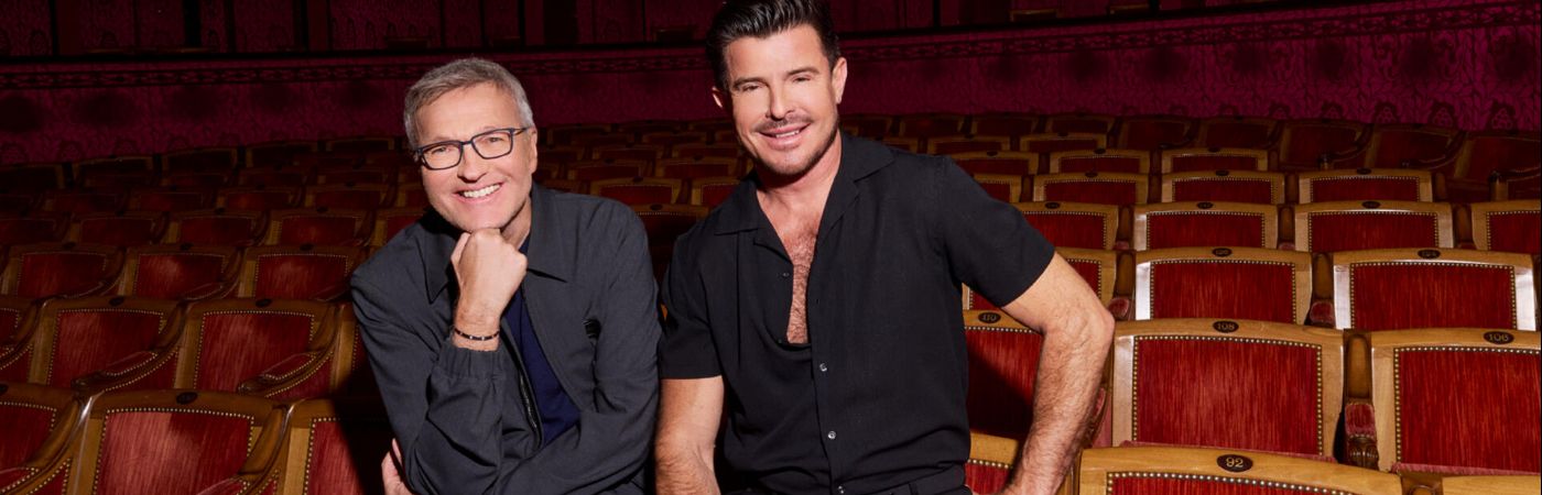 Laurent Ruquier et Vincent Niclo