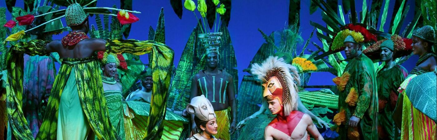 Spectacle "le Roi Lion" au théâtre Mogador