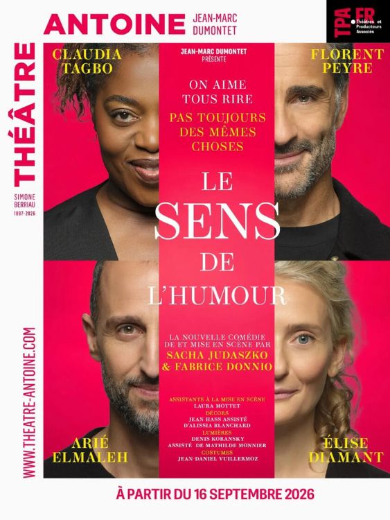 Affiche du spectacle "Le sens de l'humour"