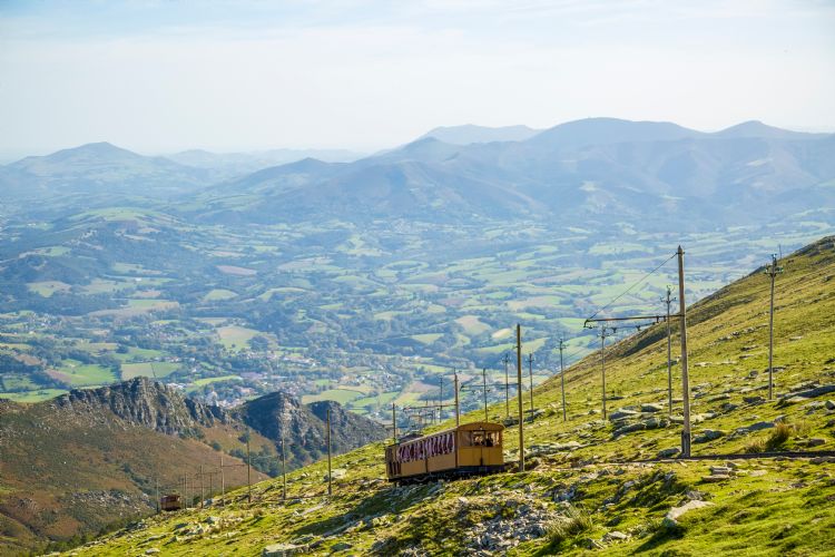 Le petit train de La Rhune au pays Basque